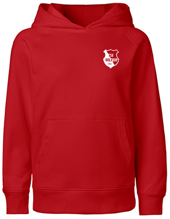 TSV Holtrop Fan - Hoodie Fairtrade Kinder rot