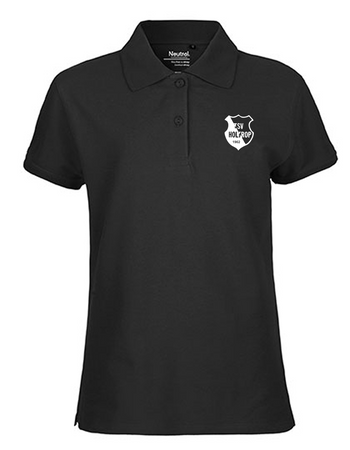 TSV Holtrop Fan - Poloshirt Fairtrade Damen schwarz