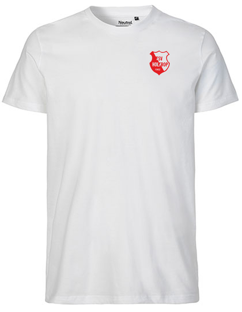 TSV Holtrop Fan - T-Shirt Fairtrade Herren weiß