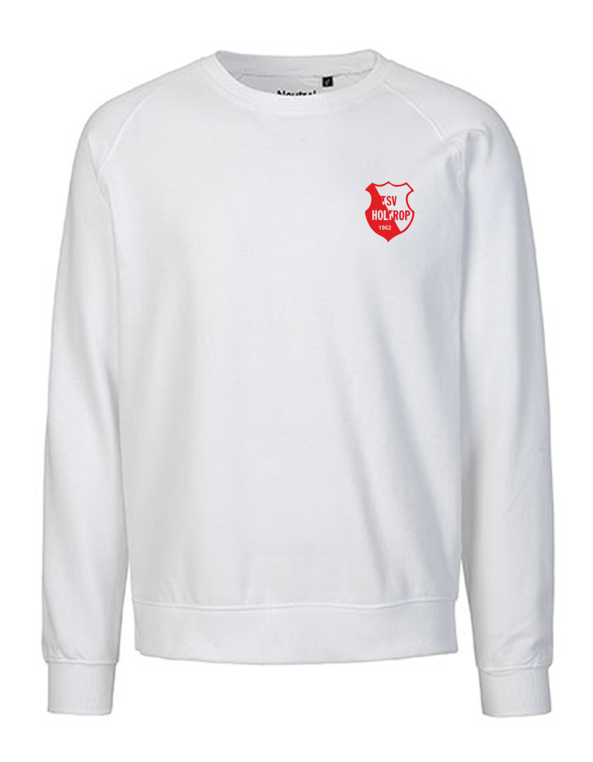 TSV Holtrop Fan - Sweatshirt Fairtrade Herren weiß