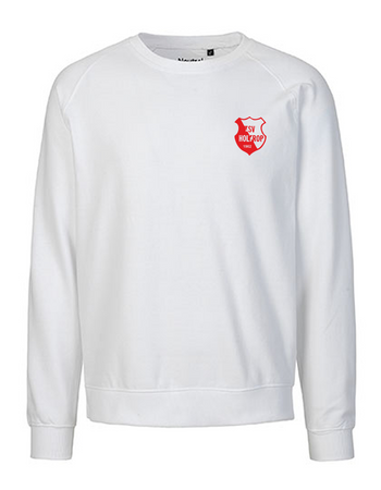 TSV Holtrop Fan - Sweatshirt Fairtrade Herren weiß