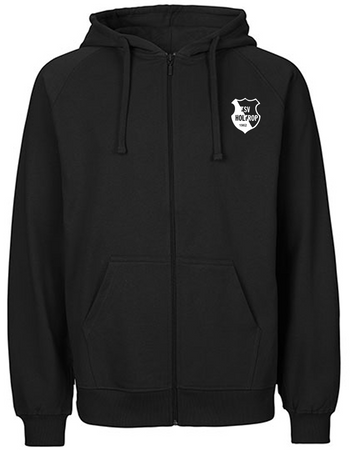 TSV Holtrop Fan - Sweatjacke Fairtrade Herren schwarz