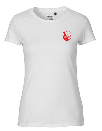 TSV Holtrop Fan - T-Shirt Fairtrade Damen weiß