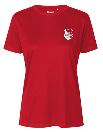 TSV Holtrop Fan - Polyestershirt Fairtrade Damen rot
