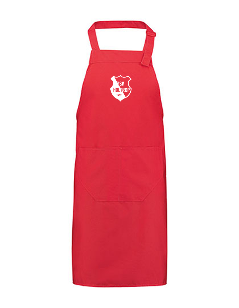 TSV Holtrop Fan - Grillschürze rot