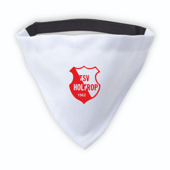 TSV Holtrop Fan - Hundehalstuch weiß