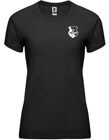 TSV Holtrop Fan - Polyestershirt Damen schwarz