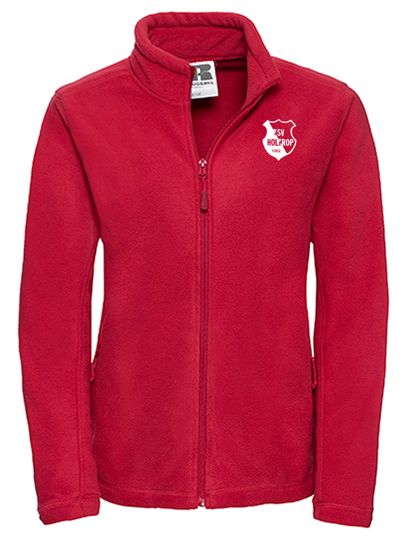 TSV Holtrop Fan - Fleecejacke Damen rot