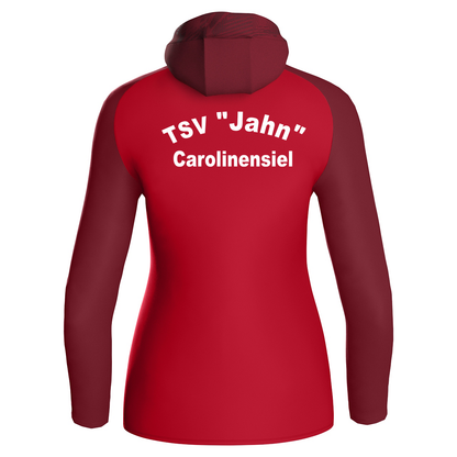 TSV Jahn Carolinensiel Kapuzenjacke Iconic Damen Rot