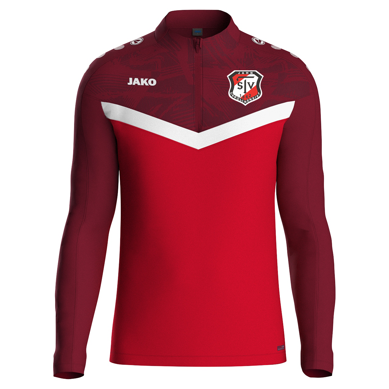 TSV Jahn Carolinensiel Ziptop Iconic Kinder Rot