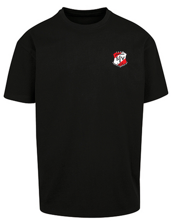 TSV Jahn Carolinensiel Fan - T-Shirt oversize Herren schwarz