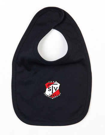 TSV Jahn Carolinensiel Fan - Lätzchen Baby schwarz