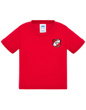 TSV Jahn Carolinensiel Fan - T-Shirt Baby rot