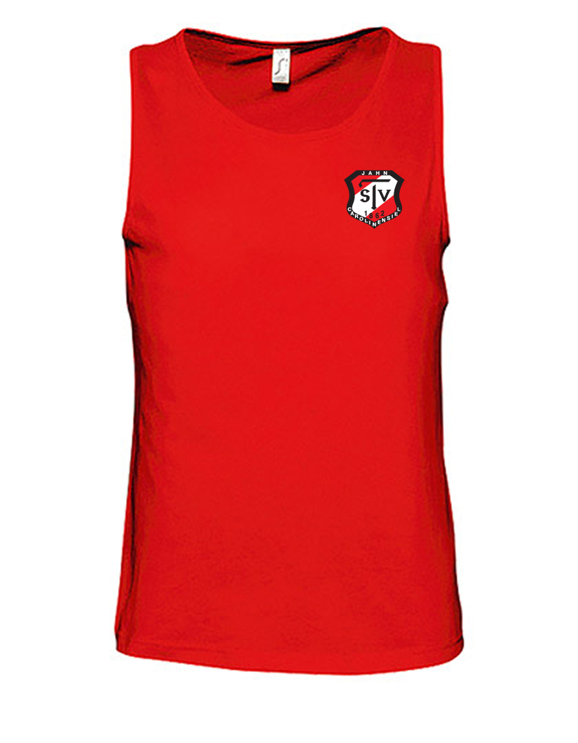 TSV Jahn Carolinensiel Fan - Tanktop Herren rot