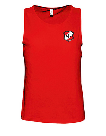 TSV Jahn Carolinensiel Fan - Tanktop Herren rot