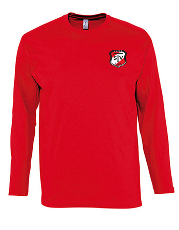 TSV Jahn Carolinensiel Fan - Longsleeve Herren rot