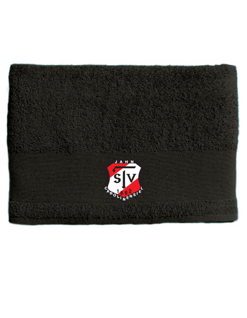 TSV Jahn Carolinensiel Fan - Handtuch 50*100 schwarz