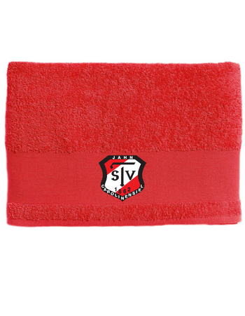 TSV Jahn Carolinensiel Fan - Duschtuch 70*140 rot