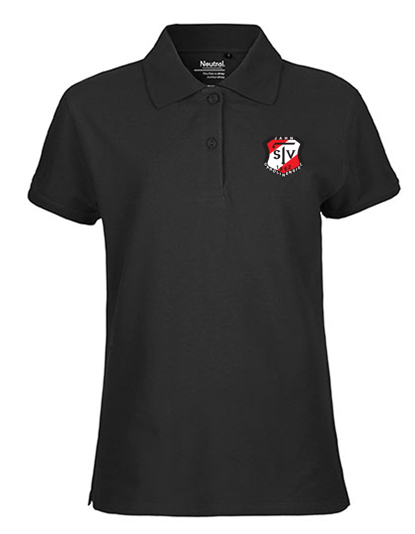 TSV Jahn Carolinensiel Fan - Poloshirt Fairtrade Damen schwarz
