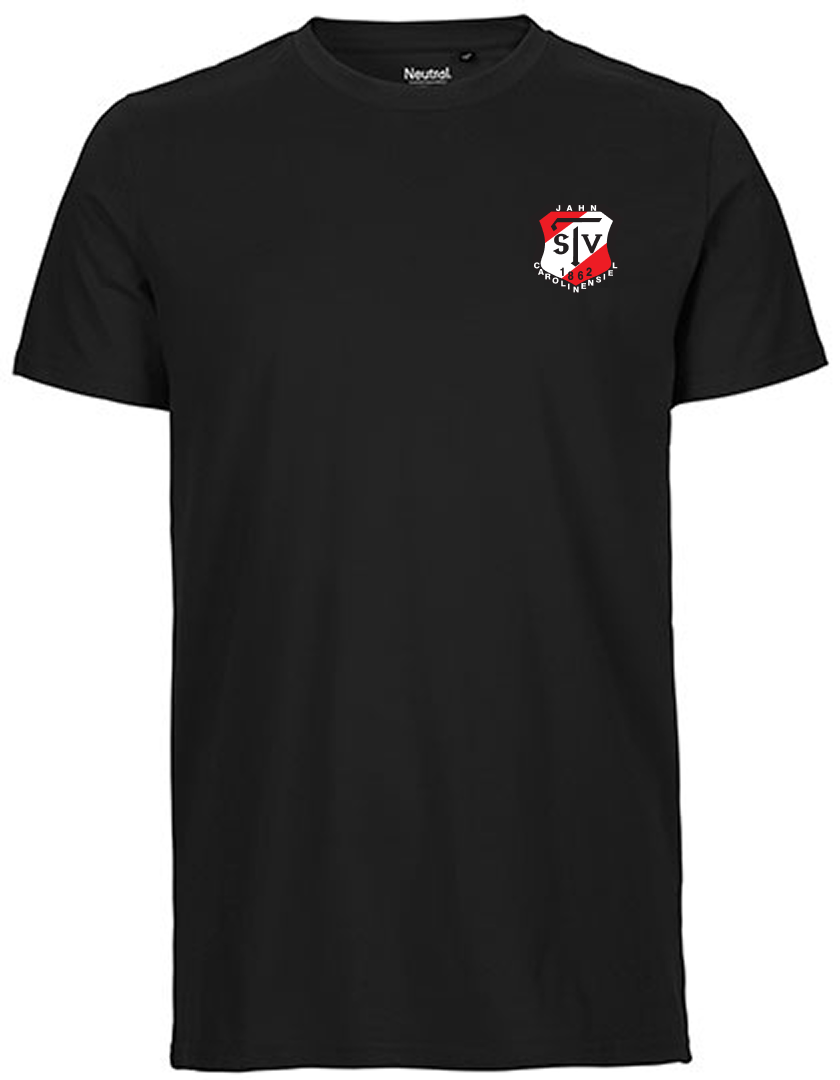 TSV Jahn Carolinensiel Fan - T-Shirt Fairtrade Herren schwarz