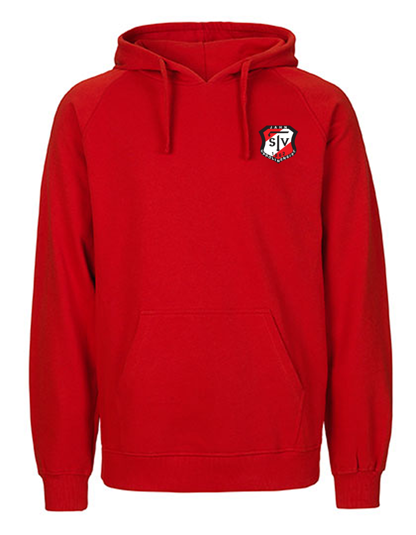TSV Jahn Carolinensiel Fan - Hoodie Fairtrade Herren rot