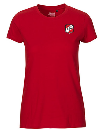 TSV Jahn Carolinensiel Fan - T-Shirt Fairtrade Damen rot