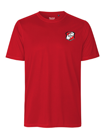 TSV Jahn Carolinensiel Fan - Polyestershirt Fairtrade Herren rot
