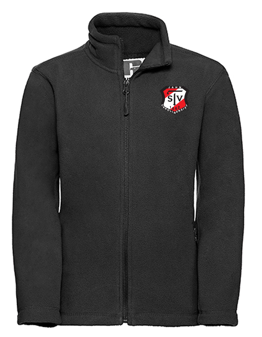 TSV Jahn Carolinensiel Fan - Fleecejacke Kinder schwarz