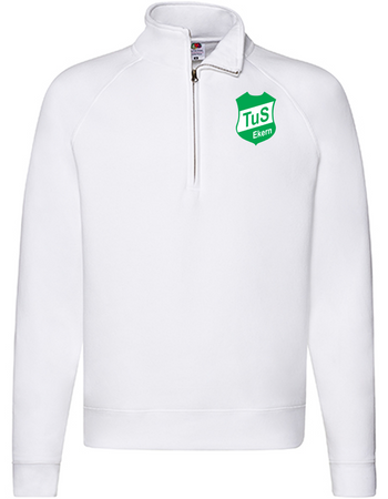 TuS Ekern Fan - Half Zip Sweat Herren weiß