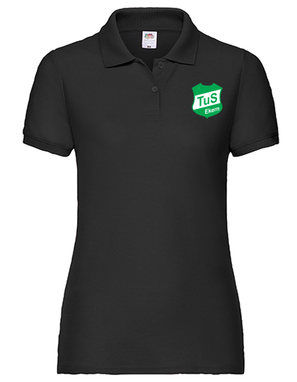 TuS Ekern Fan - Poloshirt Damen schwarz