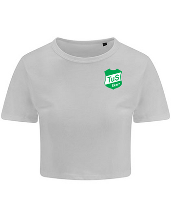 TuS Ekern Fan - T-Shirt Crop Damen weiß