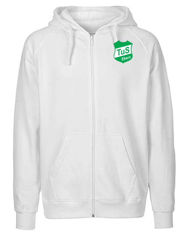 TuS Ekern Fan - Sweatjacke Fairtrade Herren weiß