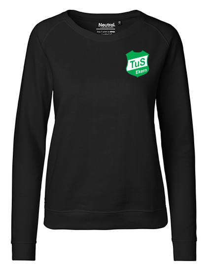 TuS Ekern Fan - Sweatshirt Fairtrade Damen schwarz