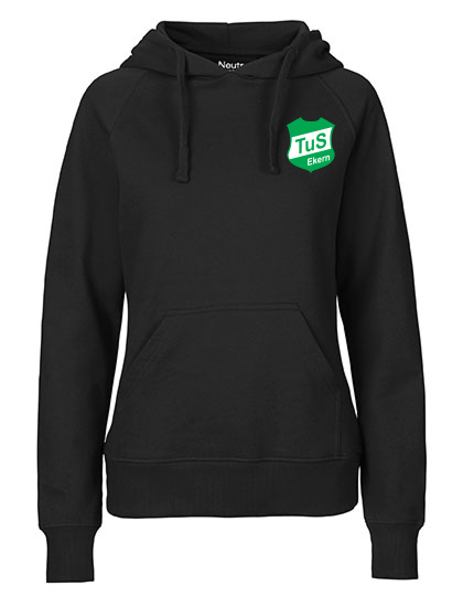 TuS Ekern Fan - Hoodie Fairtrade Damen schwarz