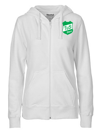 TuS Ekern Fan - Sweatjacke Fairtrade Damen weiß