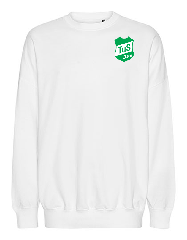 TuS Ekern Fan - Sweatshirt oversize Herren weiß