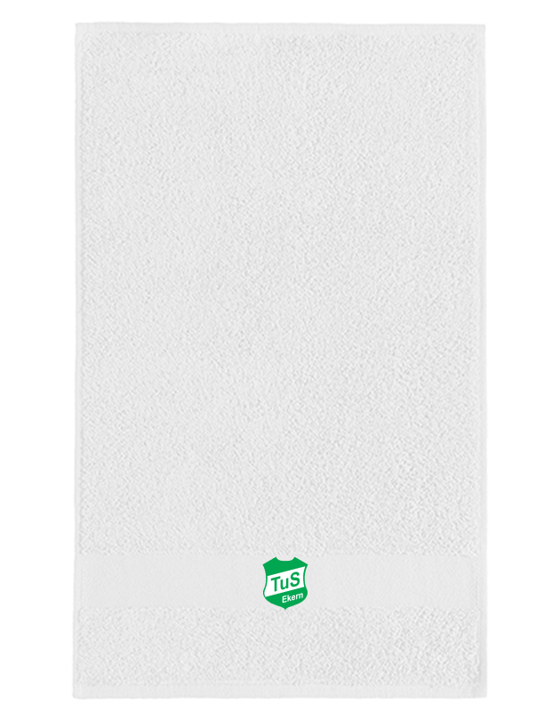 TuS Ekern Fan - Gästehandtuch 50*30 weiß