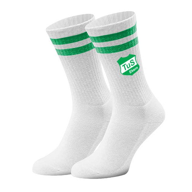 TuS Ekern Fan - Sportsocken weiß-grün