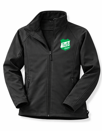 TuS Ekern Fan - Softshelljacke Damen schwarz
