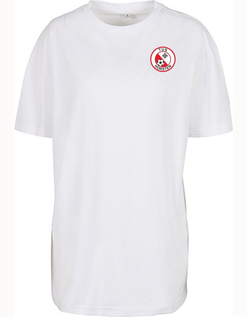 TuS Horsten-Etzel Fan - T-Shirt oversize Damen weiß
