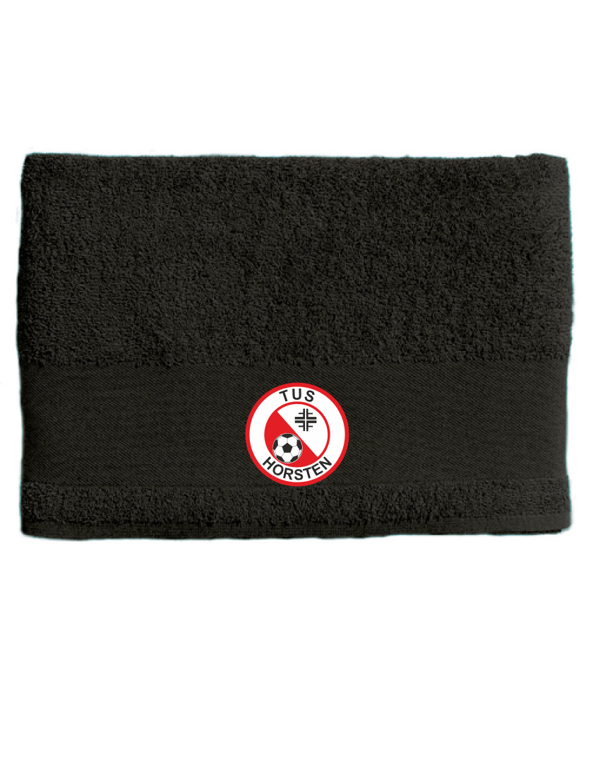 TuS Horsten-Etzel Fan - Handtuch 50*100 schwarz