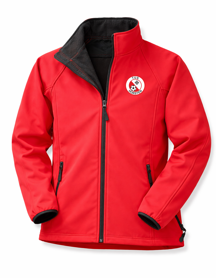 TuS Horsten-Etzel Fan - Softshelljacke Herren rot
