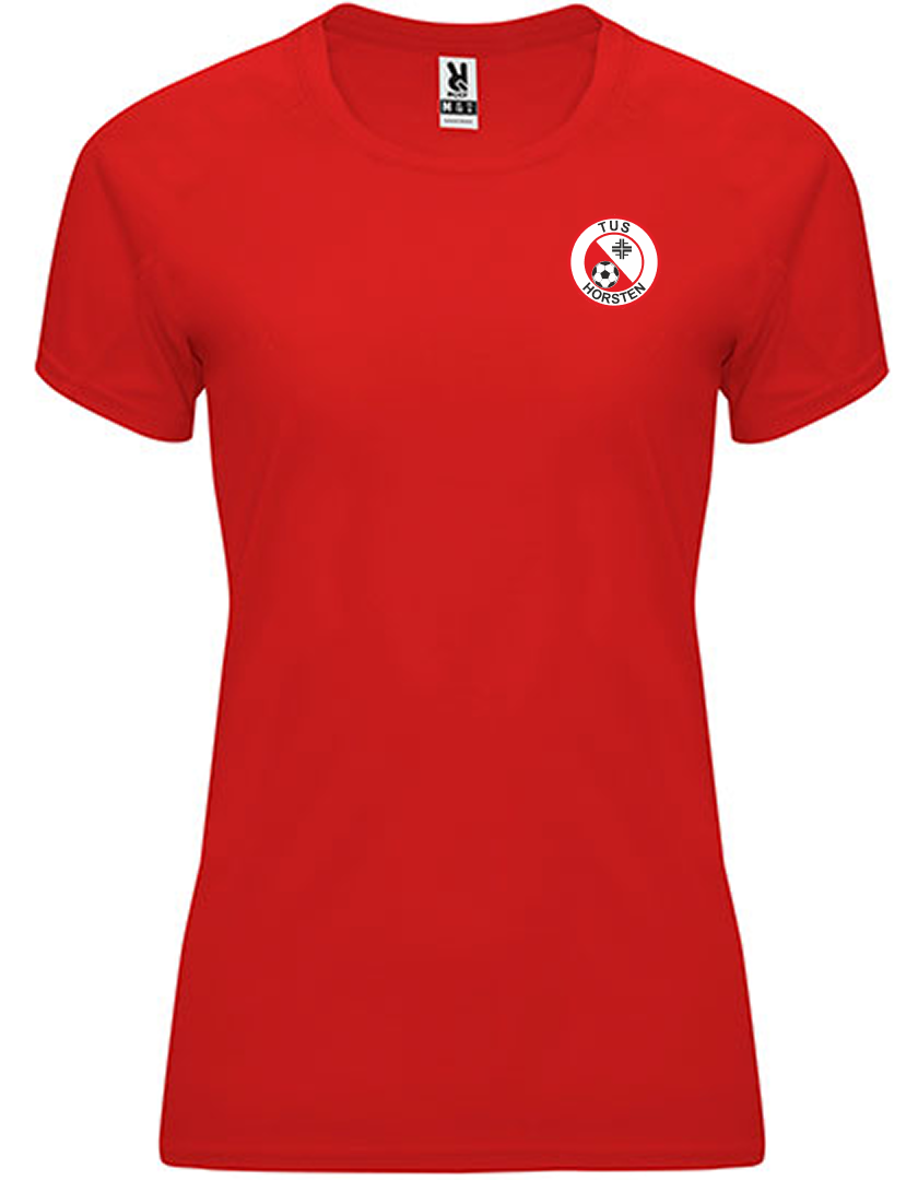 TuS Horsten-Etzel Fan - Polyestershirt Damen rot