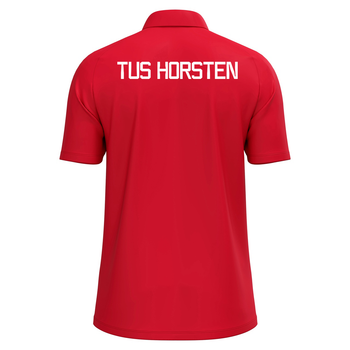 TuS Horsten-Etzel Polo Cotton Herren Rot