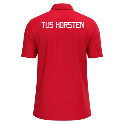 TuS Horsten-Etzel Polo Cotton Herren Rot