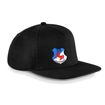 TuS Oestringen Leichtathletik Fan 5 Panel Snapback Schwarz