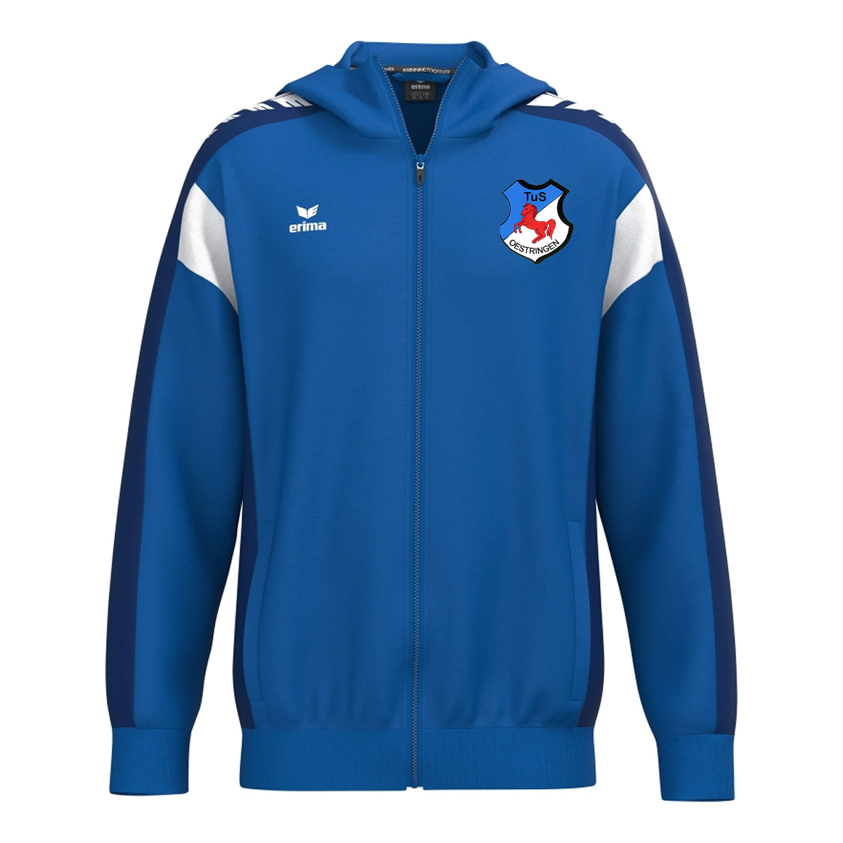 TuS Oestringen Leichtathletik Training Jacket Kinder Blau