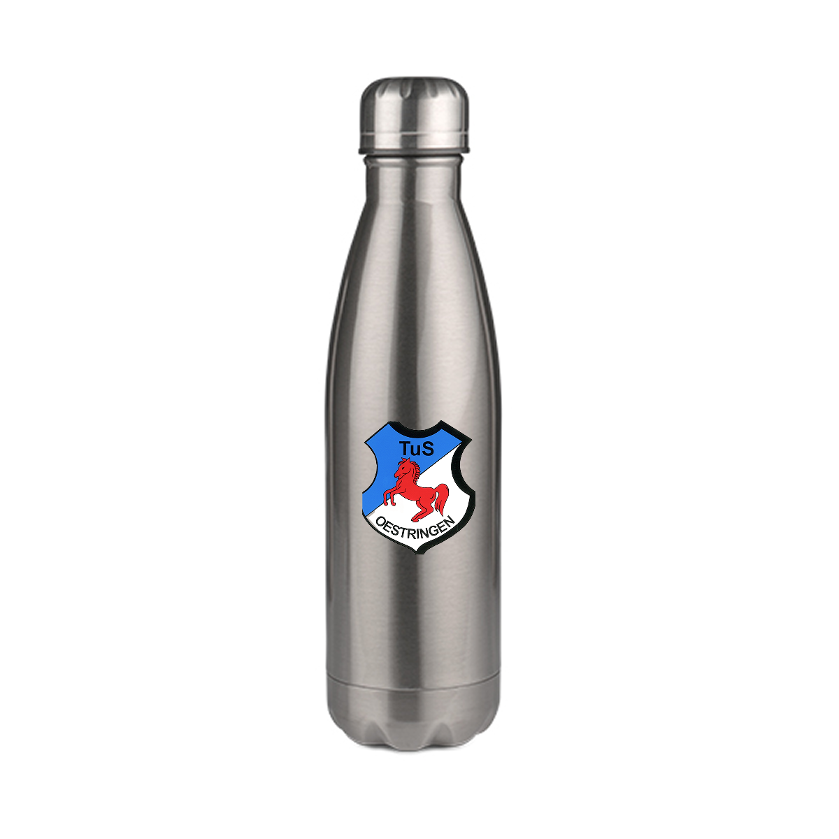 TuS Oestringen Leichtathletik Fan Edelstahl Thermosflasche